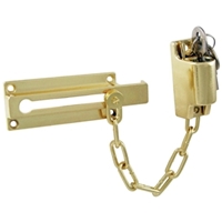 Heavy Duty Keyed Chain Door Guard