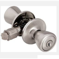 Economy Tulip Knob Entry Lockset