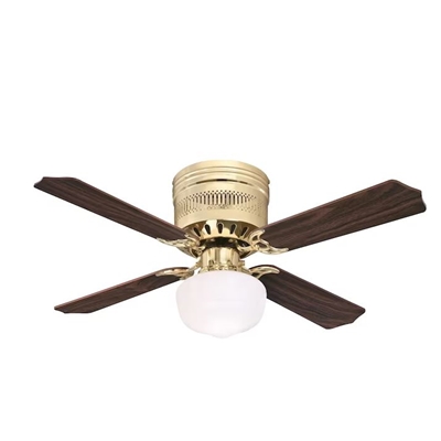 Flush Mount Ceiling Fan with 1 Light kit