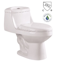 Toilet Elongated One Piece Dual Flush