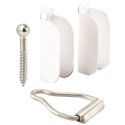 White Scr Hangers/Latch
