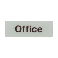 Plastic Symbol Signs 3" x 9"