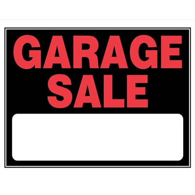 Plastic Signs 15" x 19"
