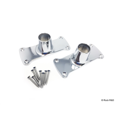 Jumbo Shower Rod Flanges