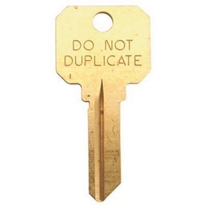 Schlage Do Not Duplicate