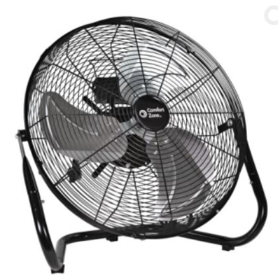 High Velocity Cradle Floor Fan