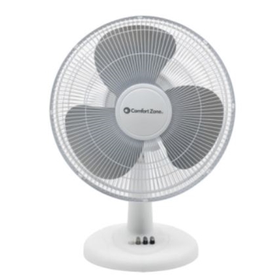 Table Fan with Adjustable Tilt