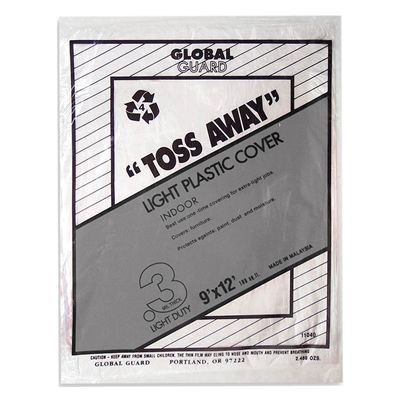 Smooth Plastic Drop Cloth